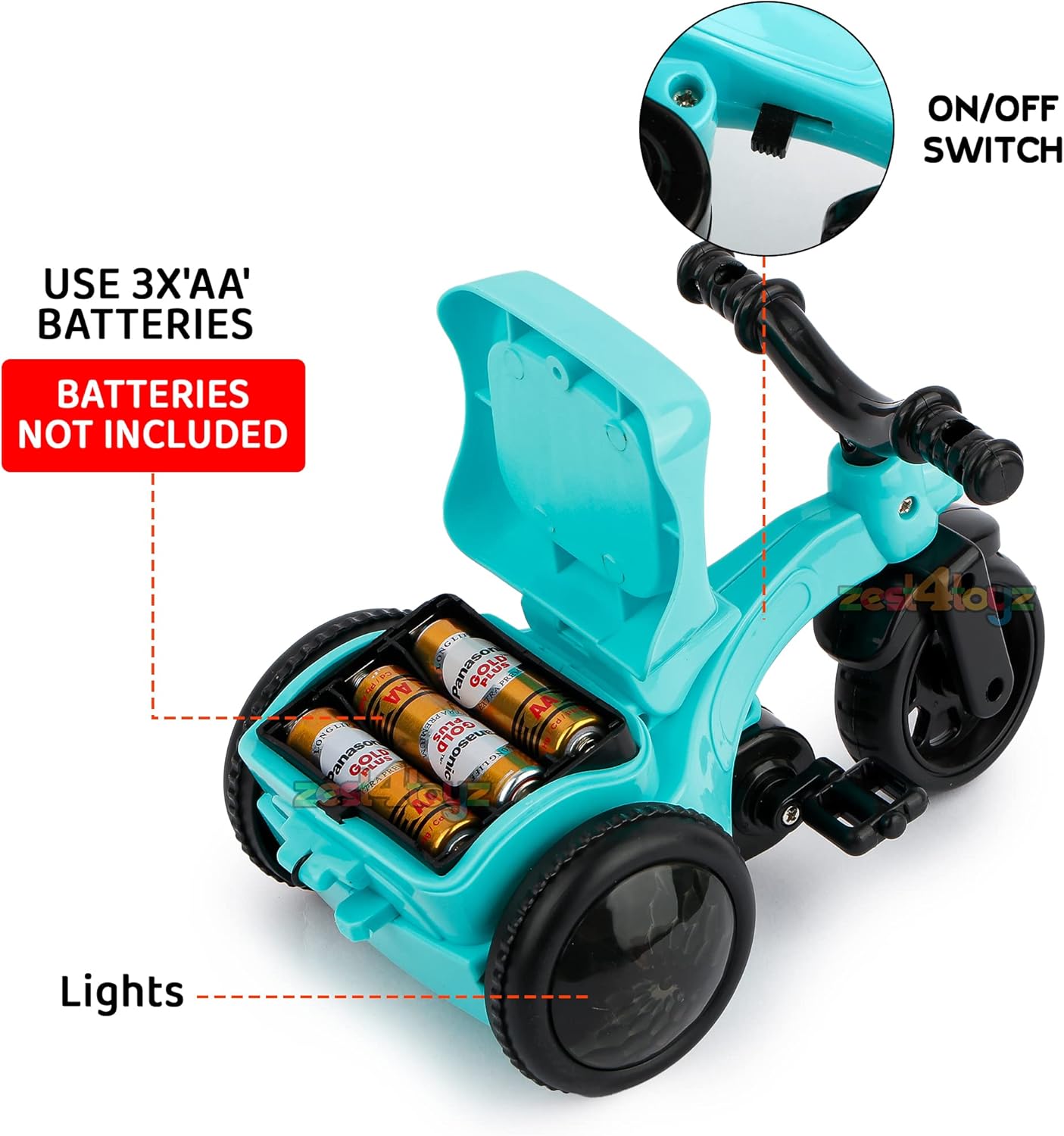 toy cycle with music