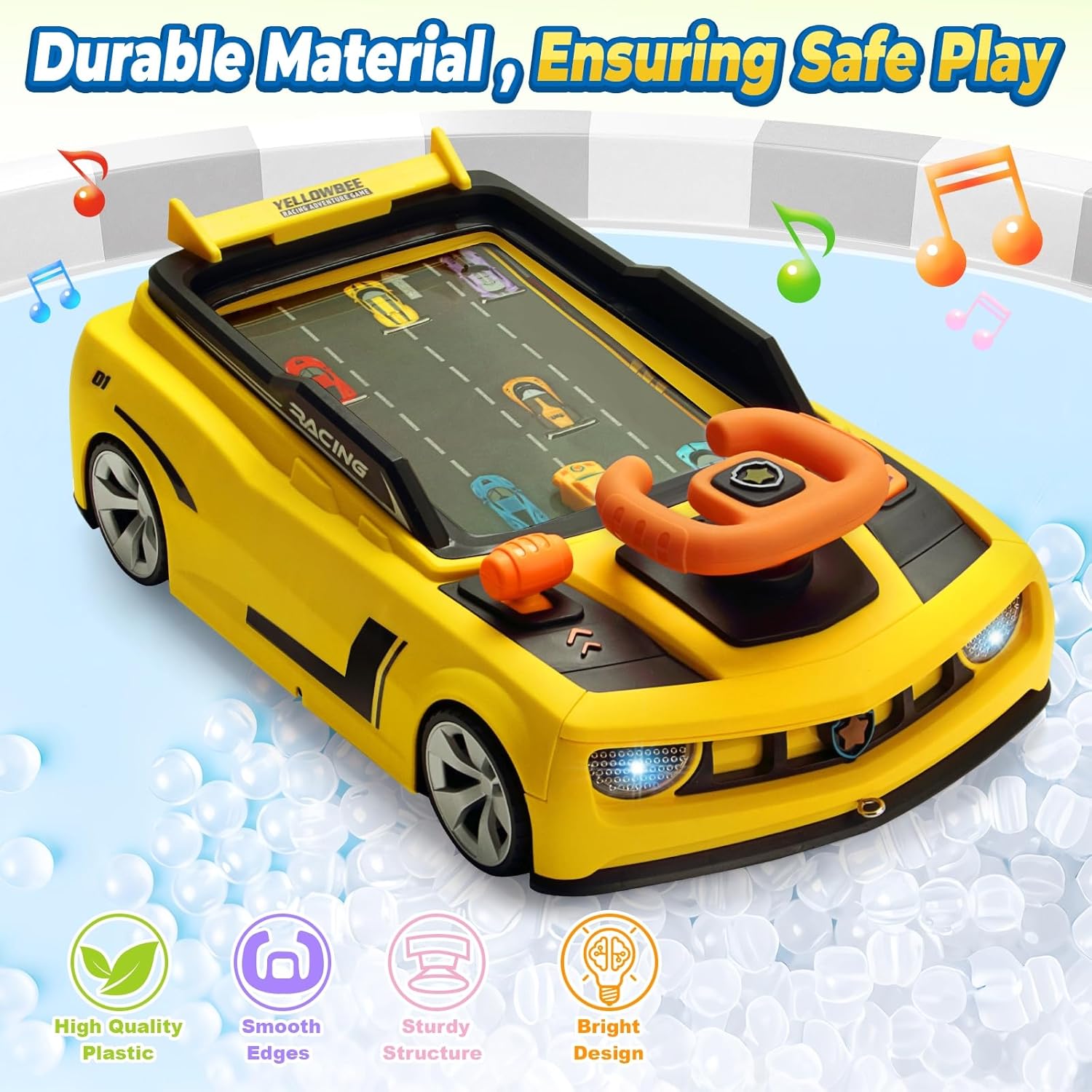Kids Car Racing Game Adventure Electric Toy
