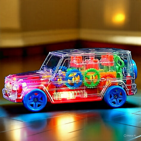 Transparent Car toy for Kids