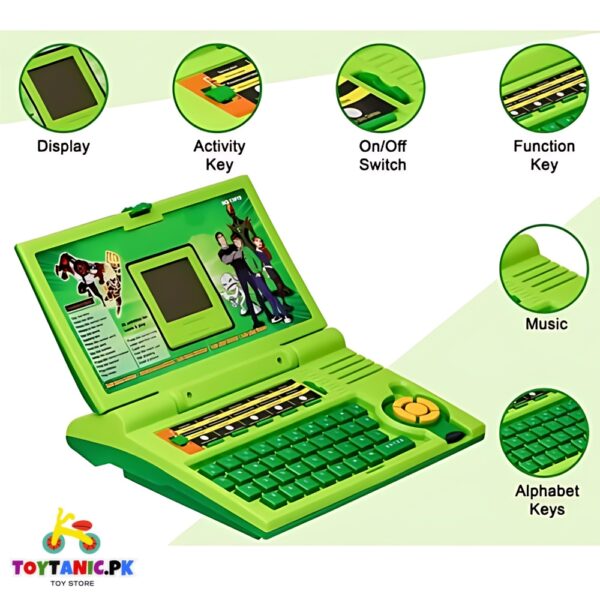 Learning Ben 10 Laptop for Kids - Image 2