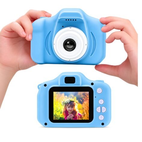 Kids Digital Camera with Dual Lens, HD Video & 2-Inch Screen