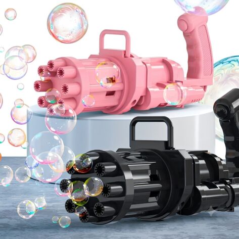 Gatling Bubble Gun Toy for Kids Fun
