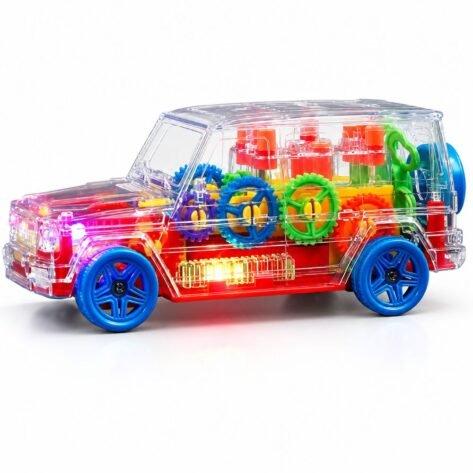 Transparent Car Toy for Kids
