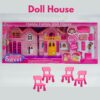 Princess Doll House Set for Baby Girls