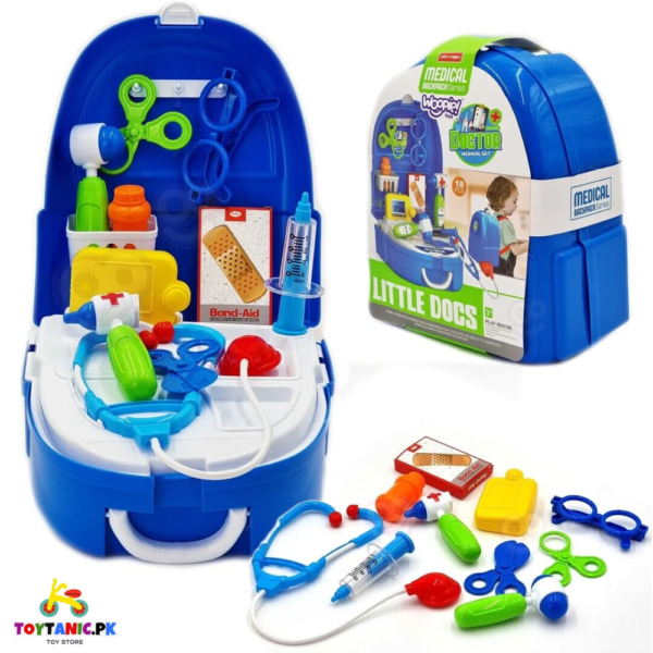 20 Pcs Learning Doctor Set Toy for Kids - Image 2