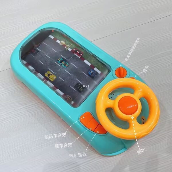 Adventure Steering Wheel Racing Game Toy for Kids - Image 2