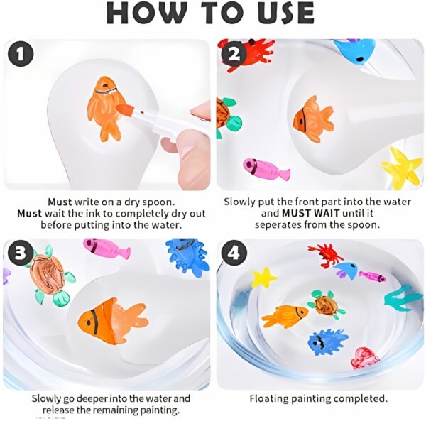 8 Colors Magical Water Painting Pens Set for Kids - Image 3