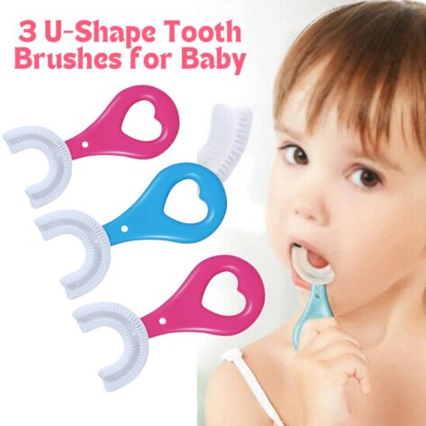 U-Shaped Toothbrush for Babies
