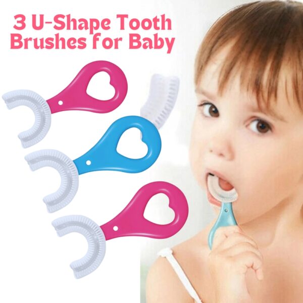 U-Shaped Toothbrush for Babies