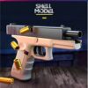Shell Ejecting Automatic Gun Toy for Kids