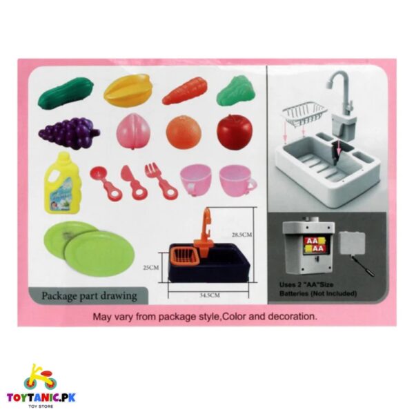 kitchen sink for baby girls