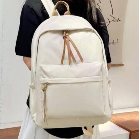 Elegant Plain School Bag