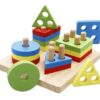 Wooden Puzzle with Shapes