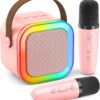 Mini Karaoke Microphone with Speaker