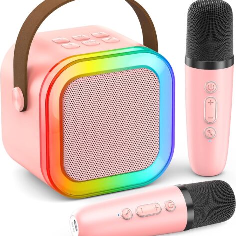 Mini Karaoke Microphone with Speaker