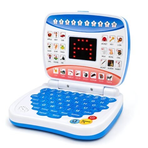 Musical Mini Laptop Toy for Kids | Interactive Learning Computer with LED Display