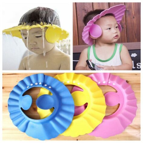 baby shampoo hat