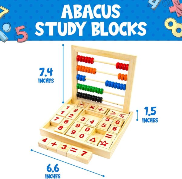 abacus wooden block toys