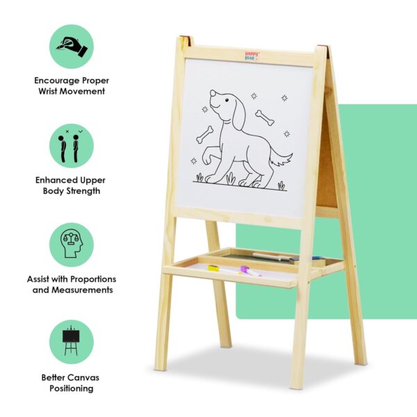 tanding Easel Board for Kids