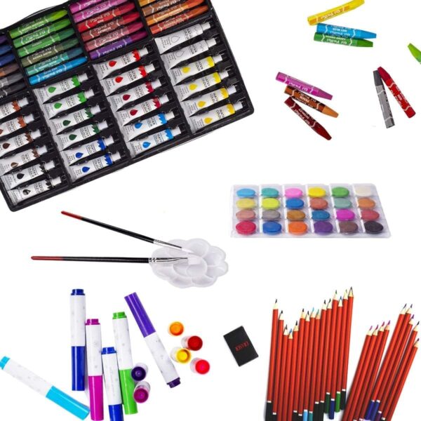 145 Pcs Drawing Set Suitcase for Kids - Image 5