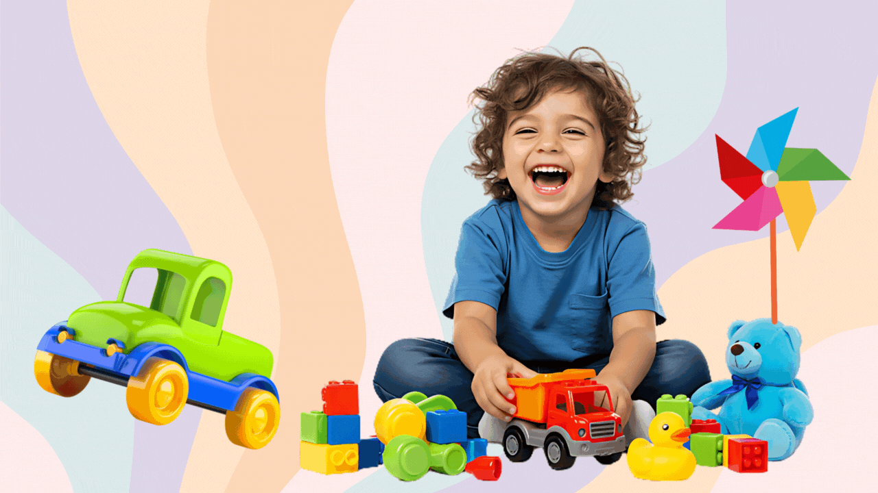 Green Illustrated Toy Store Instagram Ad (YouTube Thumbnail) toytanic.pk