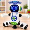 360° Spin Musical Dancing Robot Toy for Kids with Lights