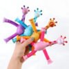 2 Pcs Animal Pop Tubes for Kids | Stretch Sensory Fidget Toys