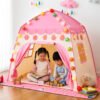 Pink Castle Tent House for Girls