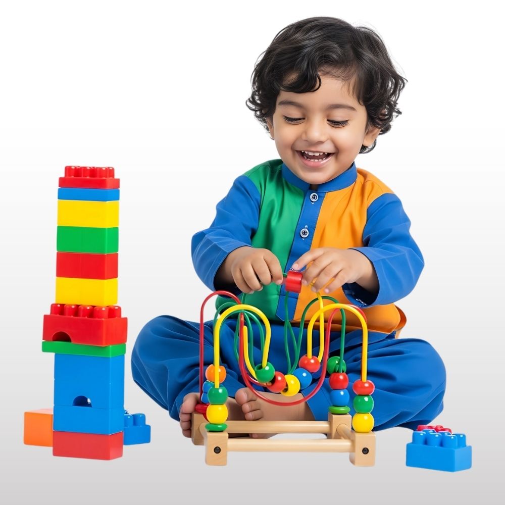 Blocks and puzzles for kids