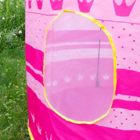 pink color tent house for children