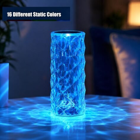 Diamond Crystal Table Lamp