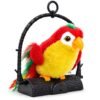 Talking Parrot Toy for Kids | Interactive Voice Repeating Plush Bird