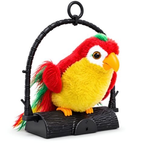 Talking Parrot Toy for Kids | Interactive Voice Repeating Plush Bird