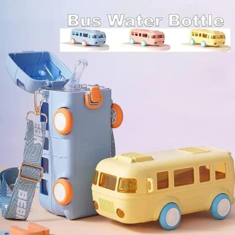Bus shape Water Bottle for Kids