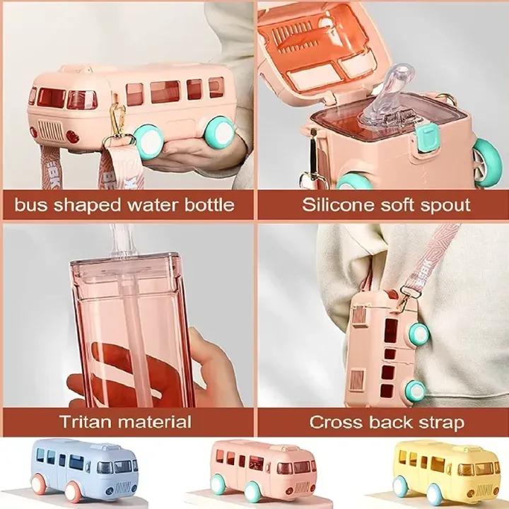 bus shape bottle for school