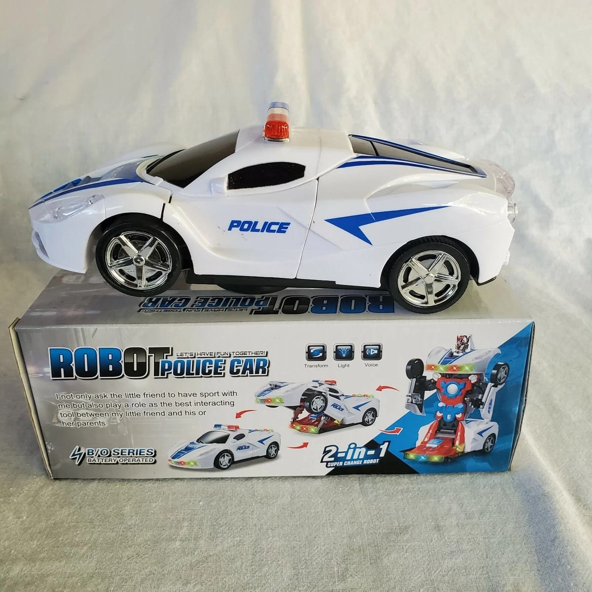 Robot Police Car Toy