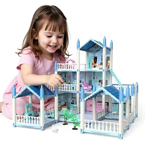 Doll House for Kids with 6 Bedrooms
