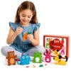 DIY Felt Sewing Kit for Kids – Beginner Craft Kit with Pre-Cut Felt Projects
