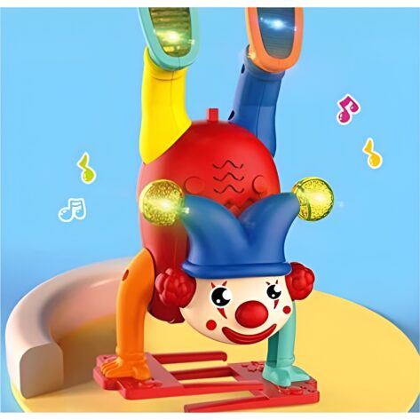 Dancing Clown Toy with Music and Lights