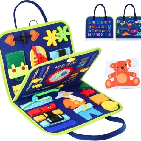 Montessori Busy Book For Toddlers