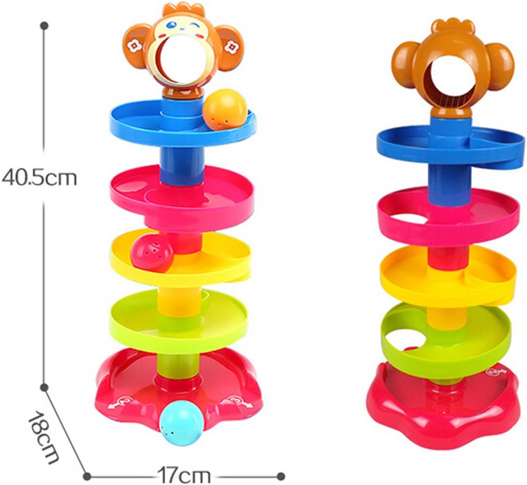 5-Tier Rolling Ball Toy for Toddlers - Image 4