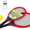 Badminton Rackets For Kids with Shuttle and Tennis Ball