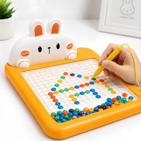 Kids Magnetic Drawing Board with Beads