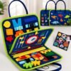 Montessori Cloth Busy Book for Toddlers