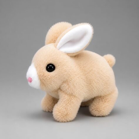 Plush Walking Rabbit Toy with Sounds