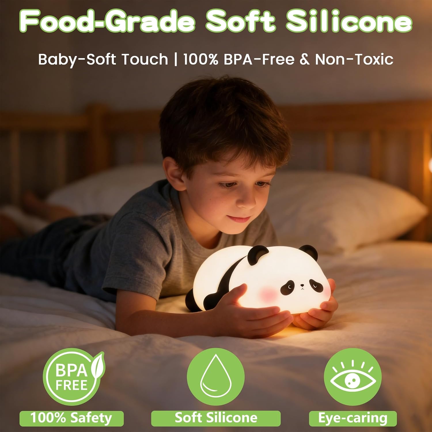 panda night lamp for kids