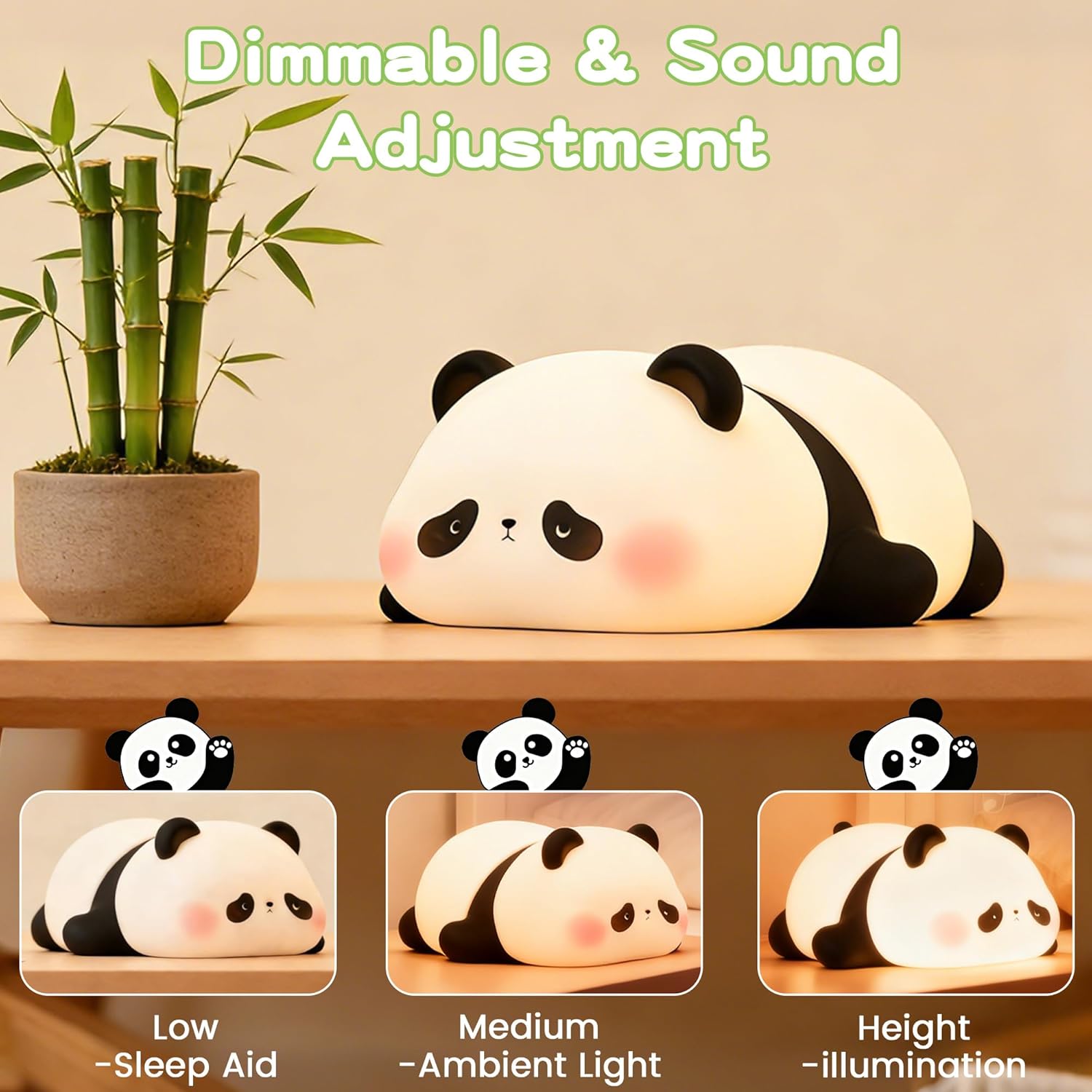 baby night lamp panda