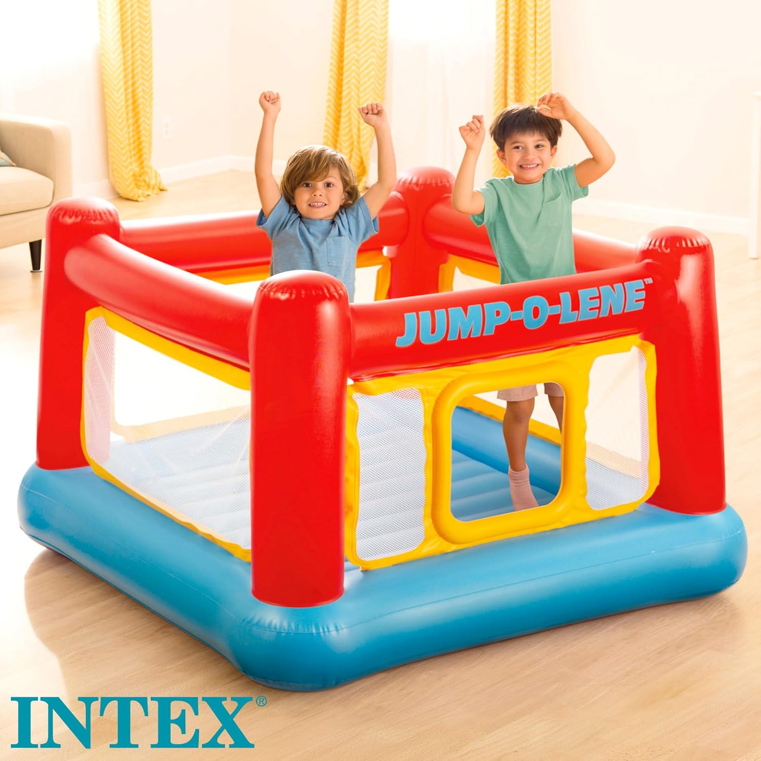 Multi Colour Intex Play House Jump O Lene for Kids