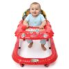 Adjustable Baby Walker with Iron Frame