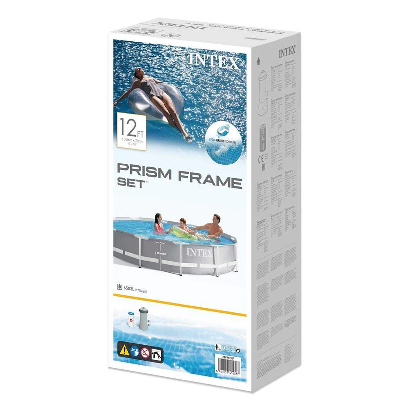 Intex 12ft x 30in Prism Frame Pool price in Pakistan